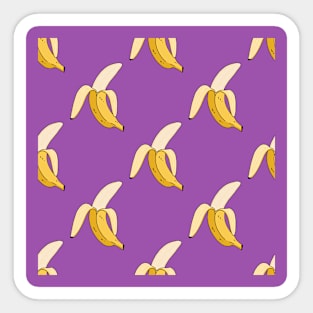 Banana Pattern Sticker